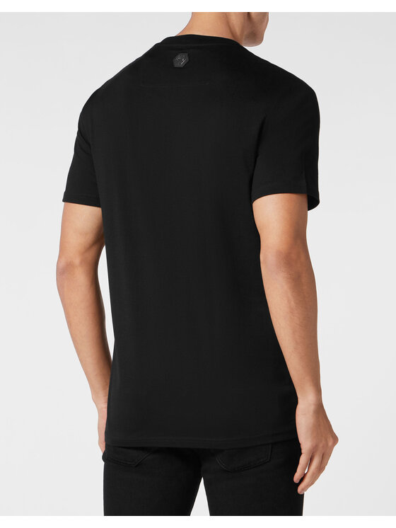 PHILIPP PLEIN PHILIPP PLEIN T-Shirt 9855 Czarny Regular Fit