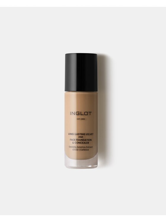 INGLOT INGLOT i korektor 2w1 Long-Lasting Velvet Podkład 713 Medium Light Olive