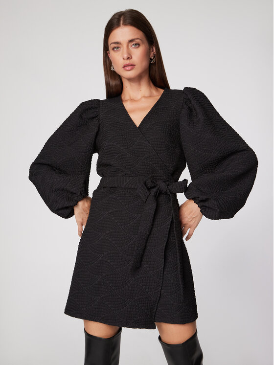 Rage Age Kleid für den Alltag Mila Schwarz Regular Fit | Modivo.de