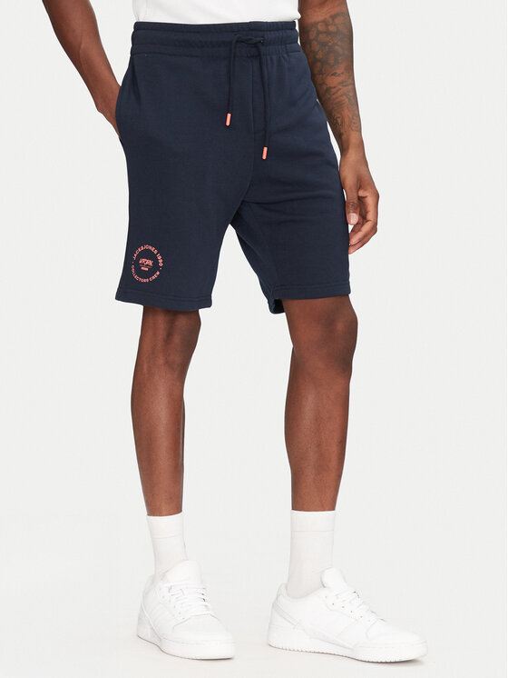Férfi Sport rövidnadrág Jack&Jones, Méret: XL, Sötétkék, Gordon 12268446