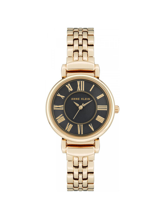 Anne Klein Anne Klein Zegarek AK-2158BKGB Złoty