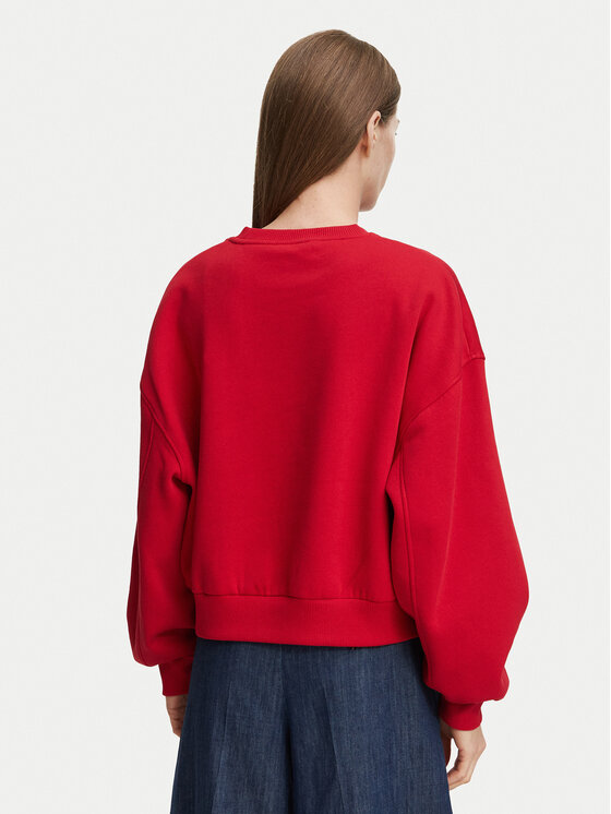 Tommy Hilfiger Tommy Hilfiger Hanorac WW0WW51724 Roșu Relaxed Fit