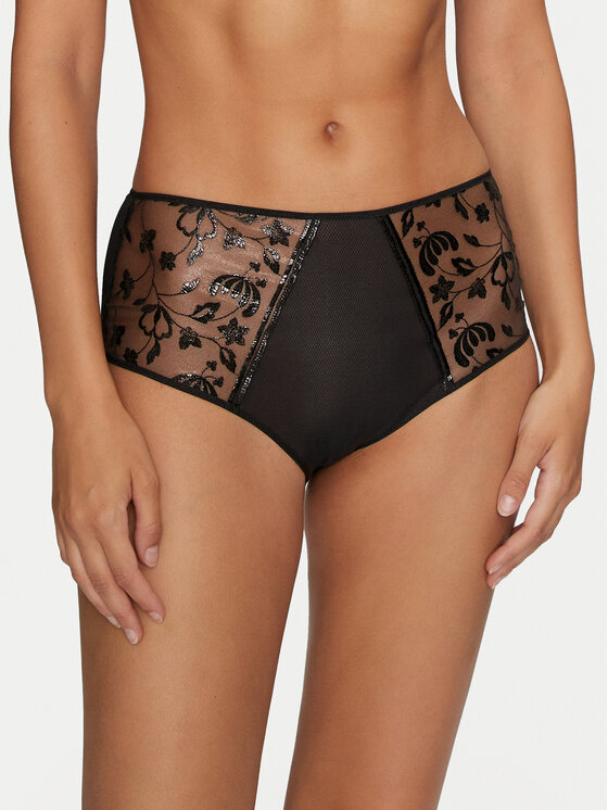 Chantelle Chantelle Mutande classiche a vita alta Philter C22CC5 Nero