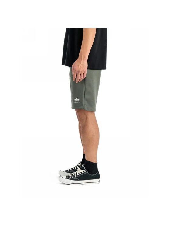 Alpha Industries Alpha Industries Bavlnené šortky AI.156367 Zelená Regular Fit