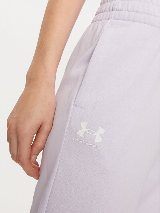 Under Armour Under Armour Donji dio trenerke Ua Rival 1382735 Ljubičasta Loose Fit