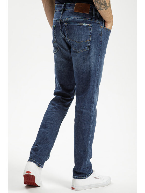 Cross Jeans Cross Jeans Jeansy E 169-112 Niebieski Slim Leg