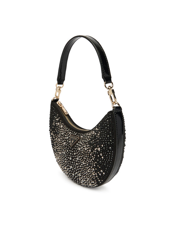 Guess Guess Дамска чанта Tasmin Mini HWEG99 31720 Черен