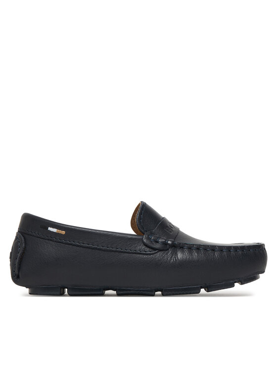 BOSS Mokasyny J52808 M Granatowy