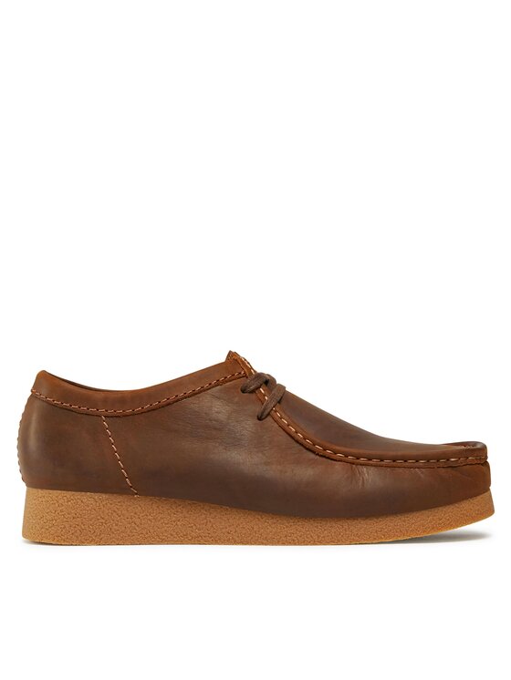 Clarks Mokasīni Wallabee Evo 261728197 Brūns