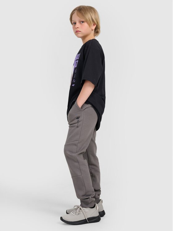 4F 4F T-shirt 4FJRAW25TTSHM3062-20S Nero Oversize