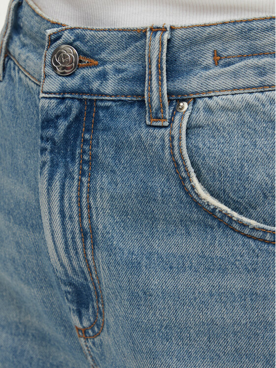 Marella Marella Szorty jeansowe Short 2513141024 Niebieski Regular Fit