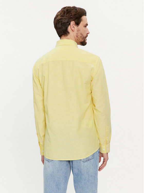 Selected Homme Selected Homme Särk 16079052 Kollane Regular Fit