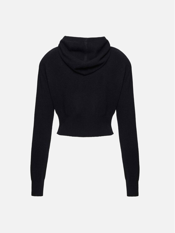 La Mania La Mania Felpa NANA Nero Basic Fit