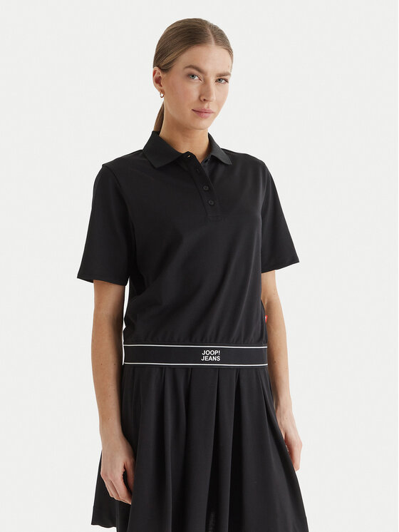 JOOP! Jeans JOOP! Jeans Poloshirt Talena 10100104 30100660 Schwarz Modern Fit
