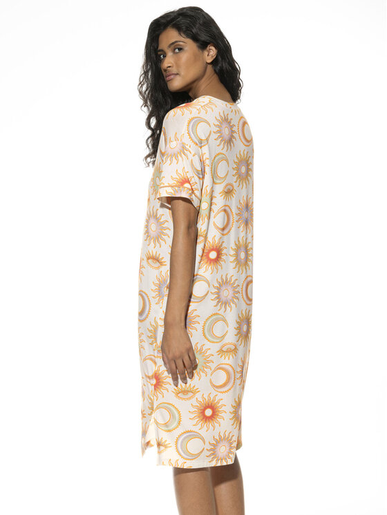 Mey Mey Camicia da notte 1230058 Beige Comfortable Fit