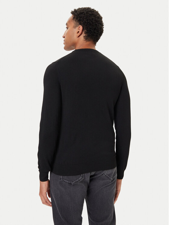 Guess Guess Pulover M5YR26 Z0122 Negru Slim Fit