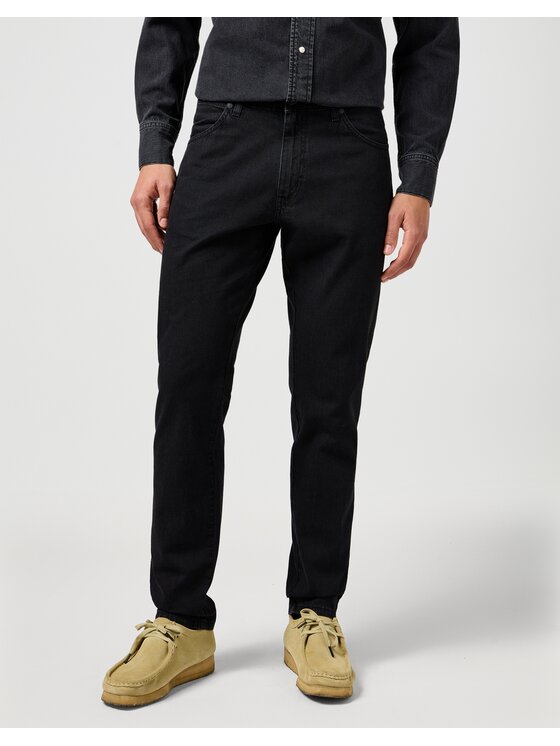 Wrangler Wrangler Jeans RIVER Nero Regular Fit