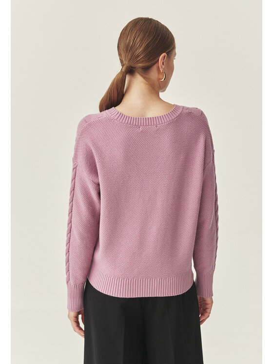 TATUUM TATUUM Sweter EVERELY Fioletowy
