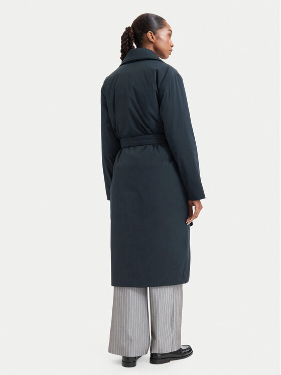 Simple Simple Zimný kabát 62KUDP103 Čierna Regular Fit