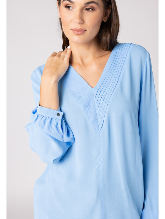 QUIOSQUE QUIOSQUE Halenka QUIOSQUE 2VF002801 Modrá Regular Fit