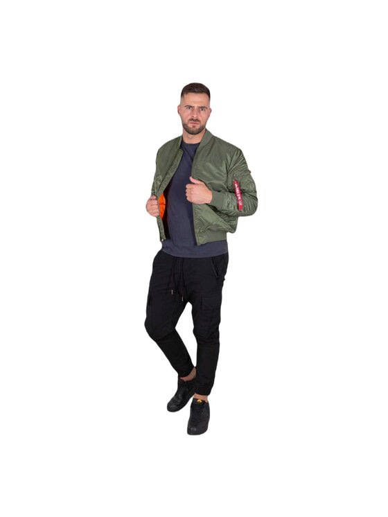 Alpha Industries Alpha Industries Kurtka bomber AI.191118-01-XXL Zielony Vintage Fit