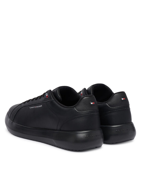 Tommy Hilfiger Tommy Hilfiger Αθλητικά Light Chunky Leather Sneaker FM0FM06000 Μαύρο