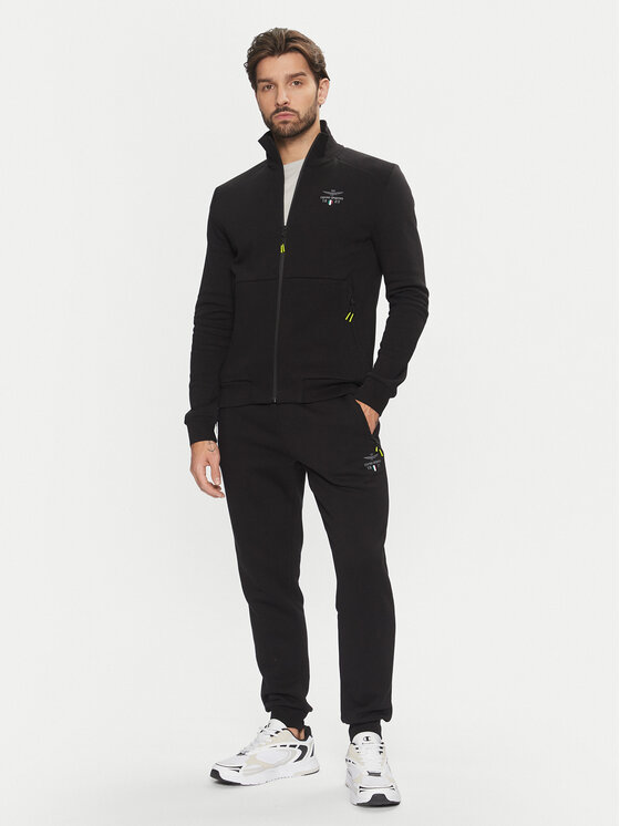 Aeronautica Militare Aeronautica Militare Sportinis kostiumas 242TF081F565 Juoda Regular Fit