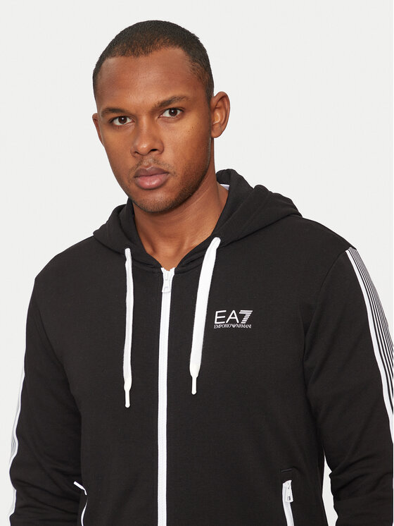 EA7 Emporio Armani EA7 Emporio Armani Mikina 6DPM29 PJ9FZ 1200 Černá Regular Fit