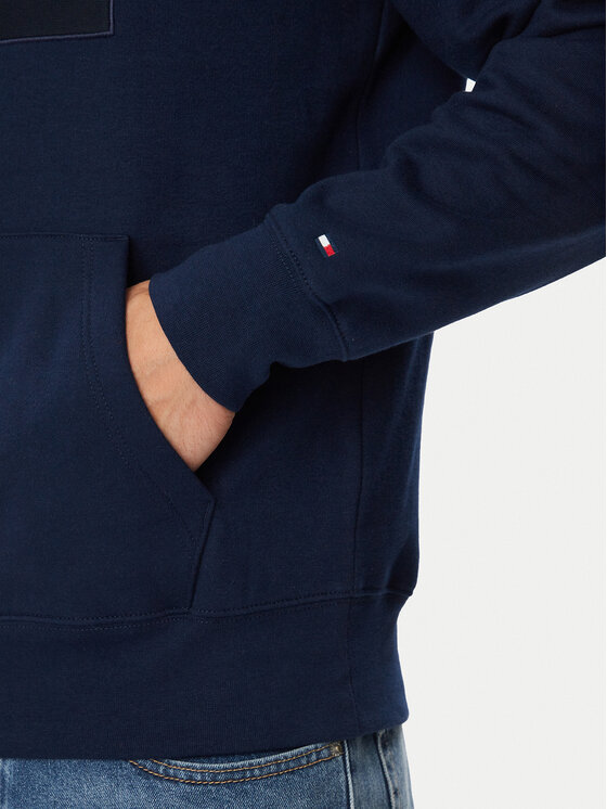 Tommy Hilfiger Tommy Hilfiger Pluus Gifting Flag MW0MW45189 Tumesinine Regular Fit