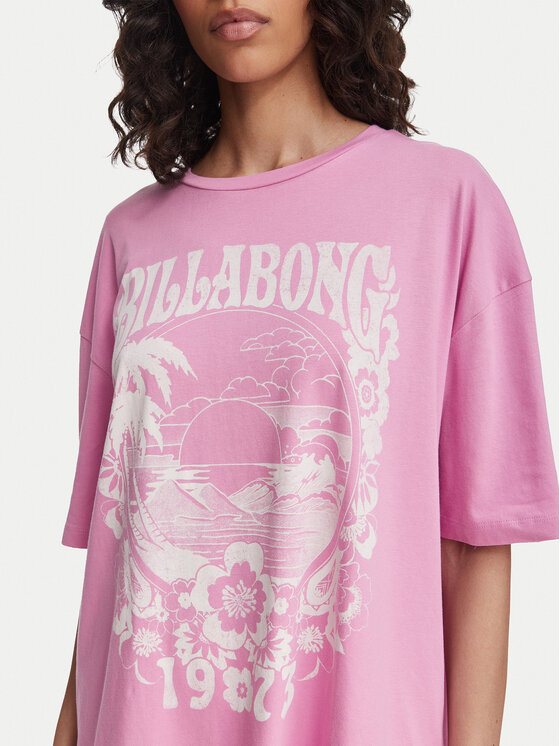 Billabong Billabong T-Shirt Sweet Ride EBJZT00408 Rosa Oversize