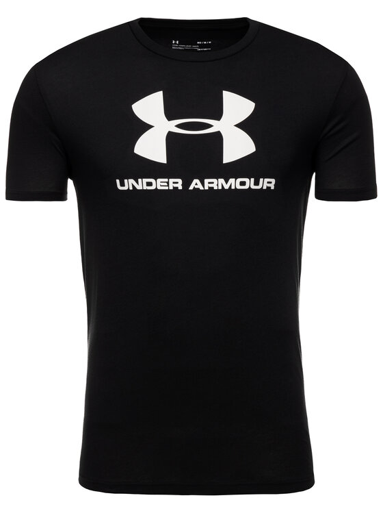 Under Armour Tricou Ua Sportstyle Logo 1329590 Negru Regular Fit