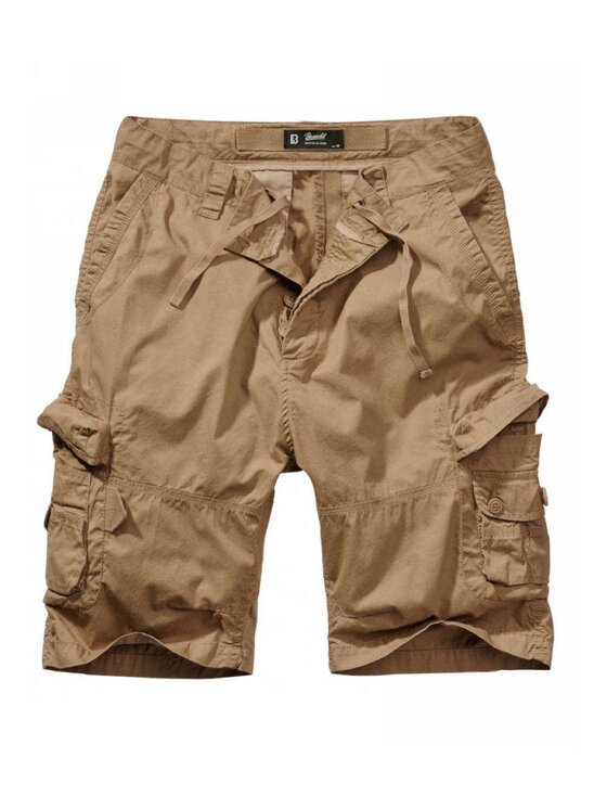 Brandit Brandit Spodnie materiałowe 2018.70.M Brązowy Regular Fit