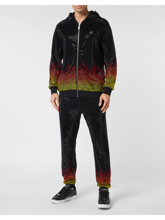 PHILIPP PLEIN PHILIPP PLEIN Dres 20703 Czarny Regular Fit
