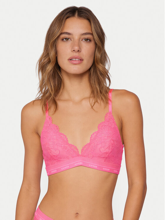 Guess Guess Bralette melltartó O4YC00 PZ01C Rózsaszín