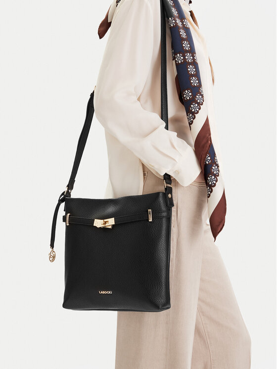 Lasocki Lasocki Torbica CEO-LSK-L-010-09 Crna