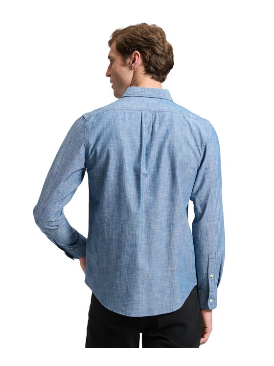 Lee Lee Koszula 112386455 Niebieski Regular Fit
