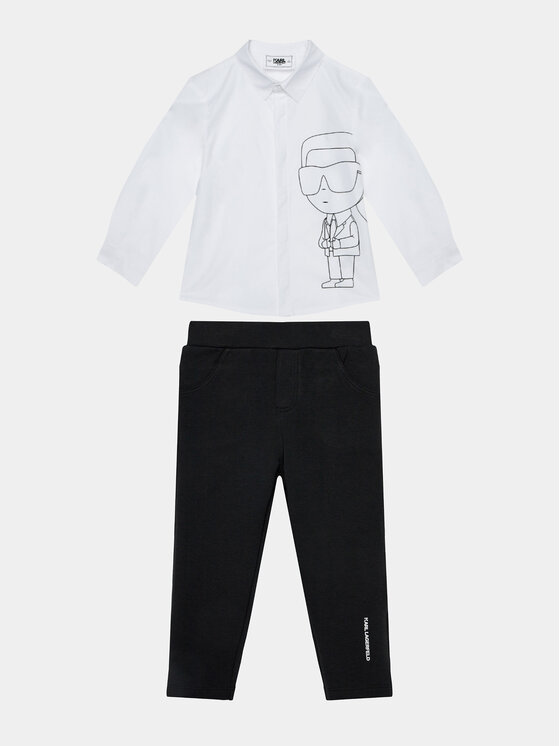 Completo camicia e pantaloncini Karl Lagerfeld