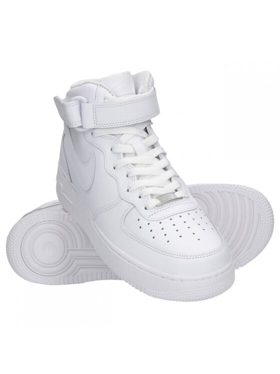 Womens white air force 1 mid best sale