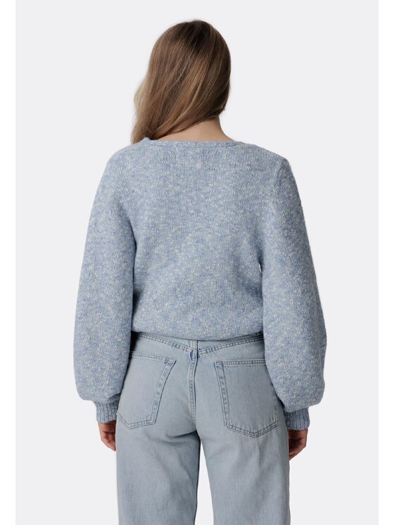 LAURELLA LAURELLA Sweter 6TU041 Szary Regular Fit