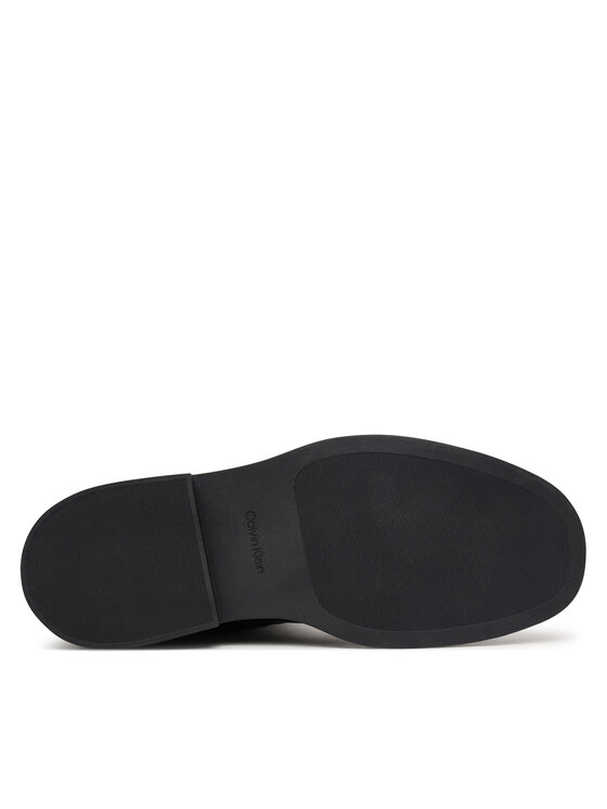 Calvin Klein Calvin Klein Ratsasaapad Sq Rubber Boot Buckle Lth HM0HM02353 Must
