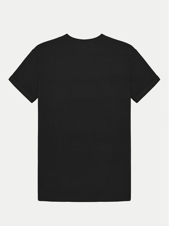 Guess Guess Tricou J5GI38 J1314 Negru Regular Fit