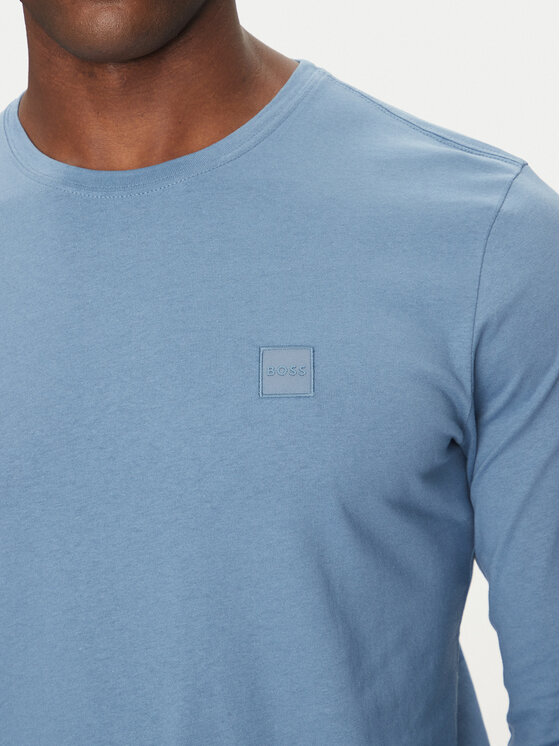 BOSS BOSS Longsleeve Tacks 50512111 Голубий Regular Fit