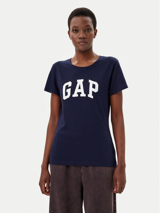 Gap Gap Póló 729555-00 Sötétkék Regular Fit