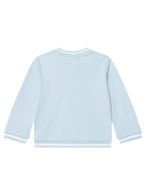 Guess Guess Komplet bluza, body i spodnie dresowe P6YG09 K4071 Niebieski jasny Regular Fit