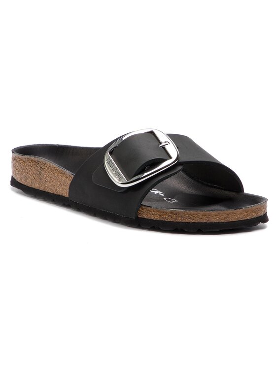 Birkenstock Birkenstock Iešļūcenes Madrid Big Buckle 1006523 Melns