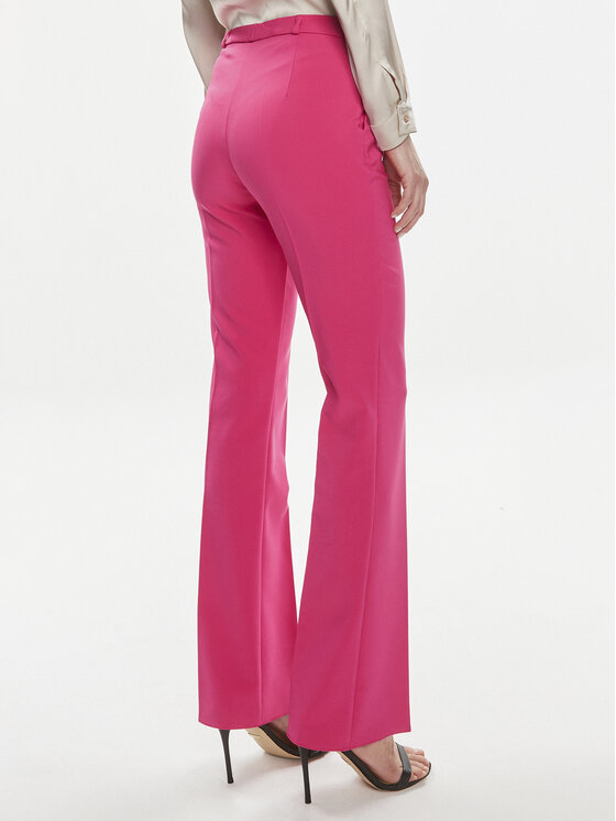 Rinascimento Rinascimento Pantaloni di tessuto CFC0118270003 Rosa Regular Fit