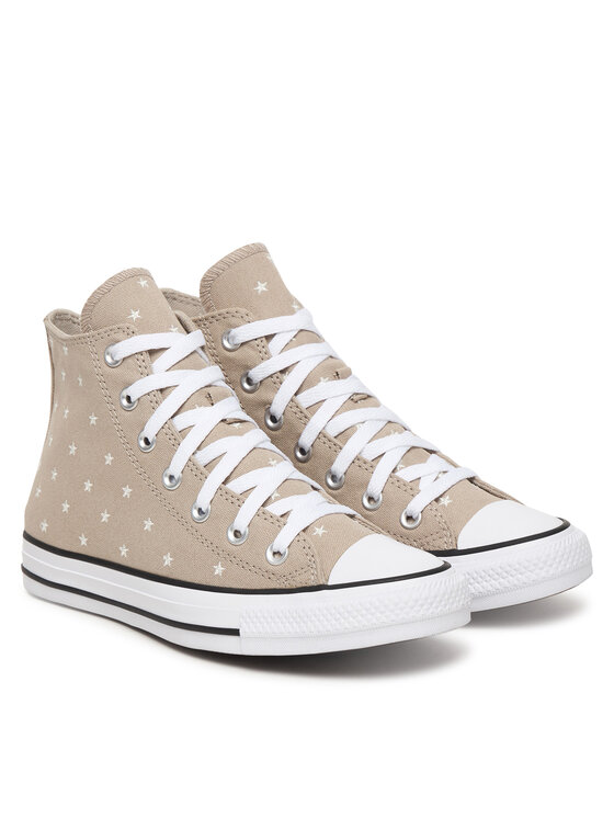 Converse Converse Plátěnky Chuck Taylor All Star Embroidered Stars A16046C Béžová