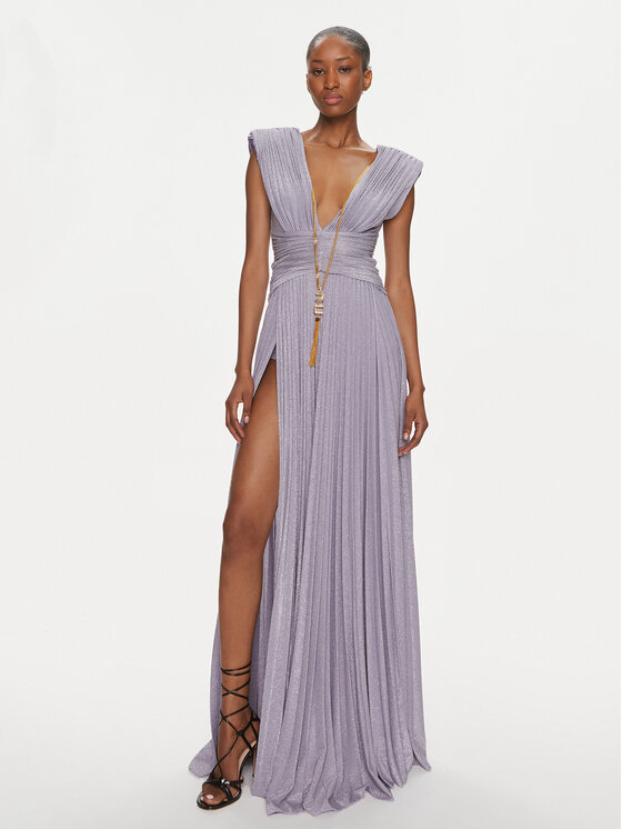 Elisabetta Franchi Elisabetta Franchi Õhtune kleit AB-563-41E2-5754 Lilla Regular Fit