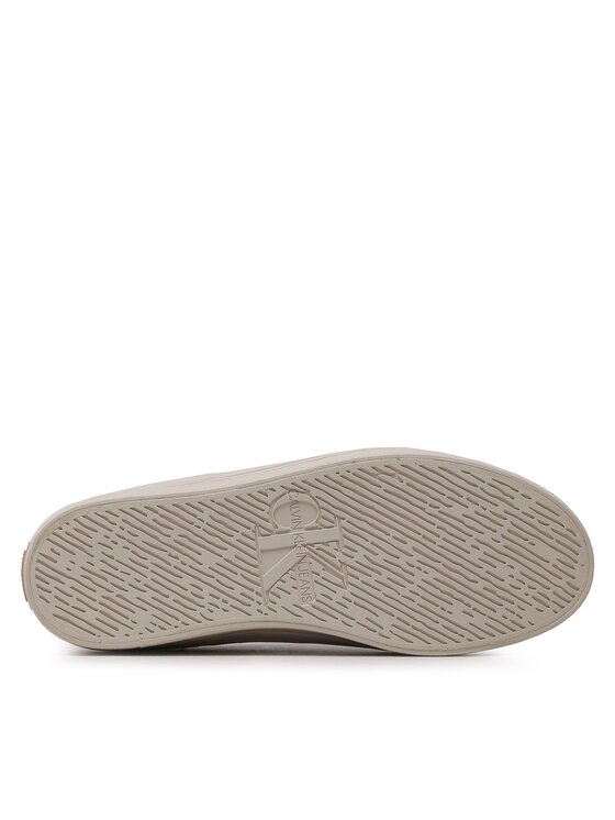 Calvin Klein Jeans Calvin Klein Jeans Snīkeri Vulc Flatf Low Cut Mix Material YW0YW00864 Bēšs