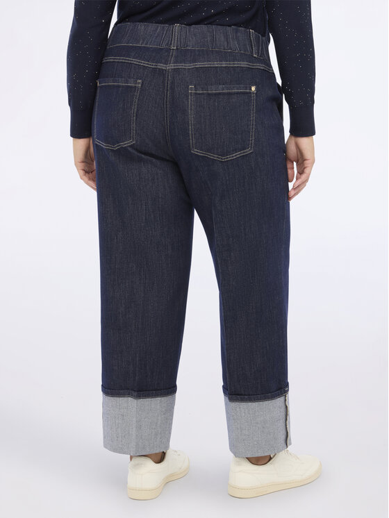 Fiorella Rubino Fiorella Rubino Jeans P428T005042N034 Blu Cropp Fit